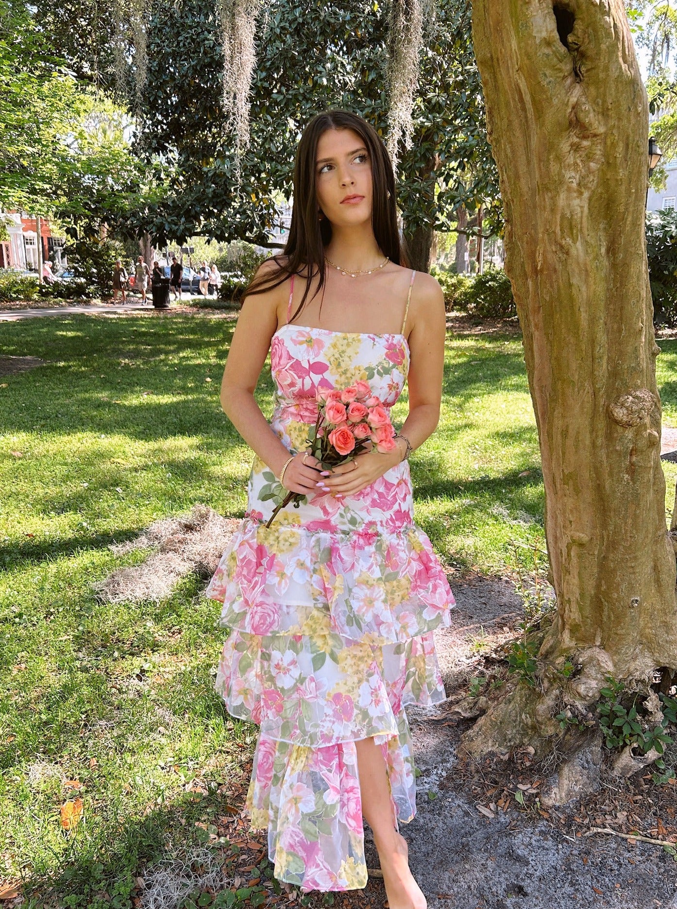 azalea maxi dress Azalea Mosaic Maxi Dress