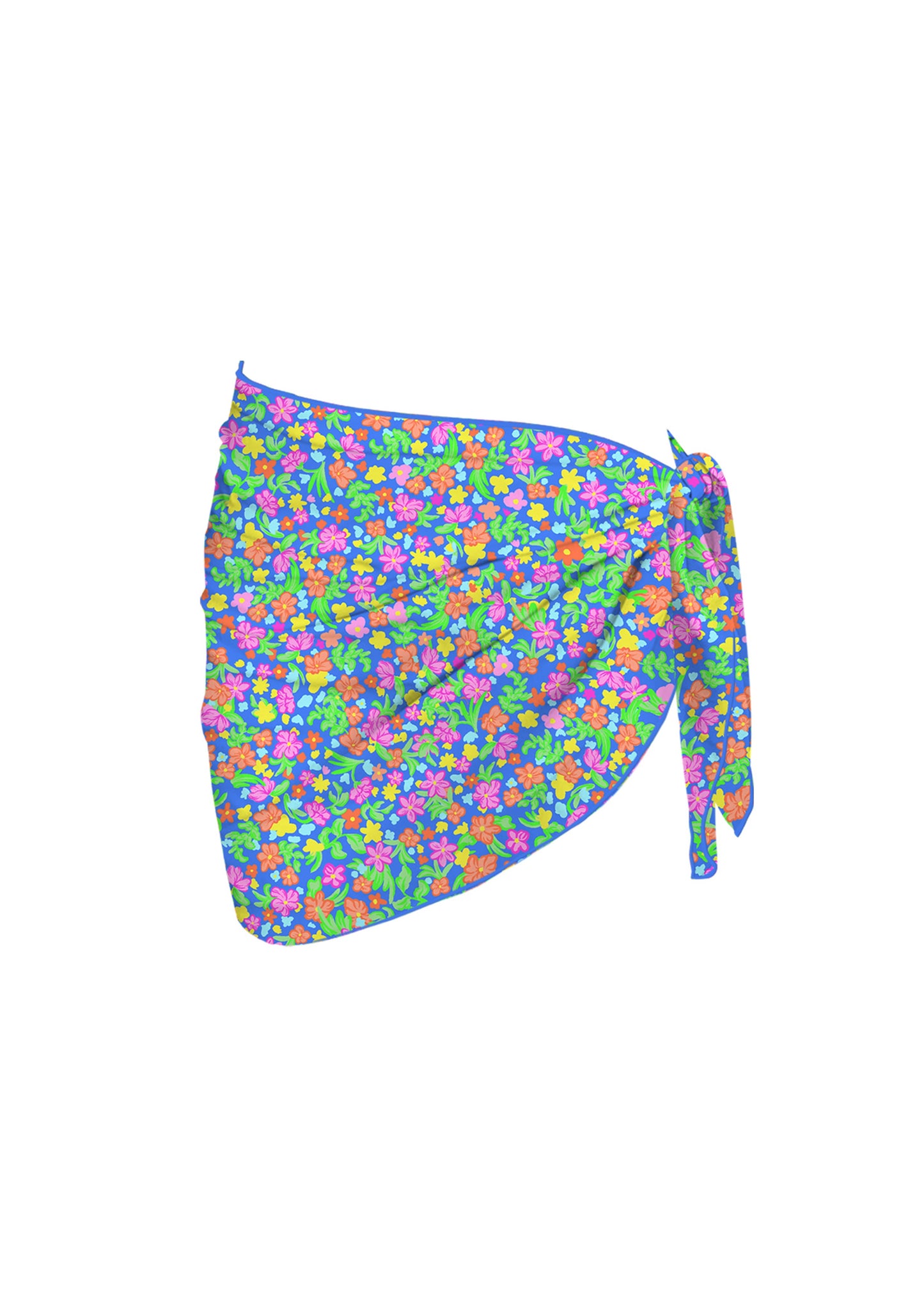 'June Bloom' Sarong Coverup