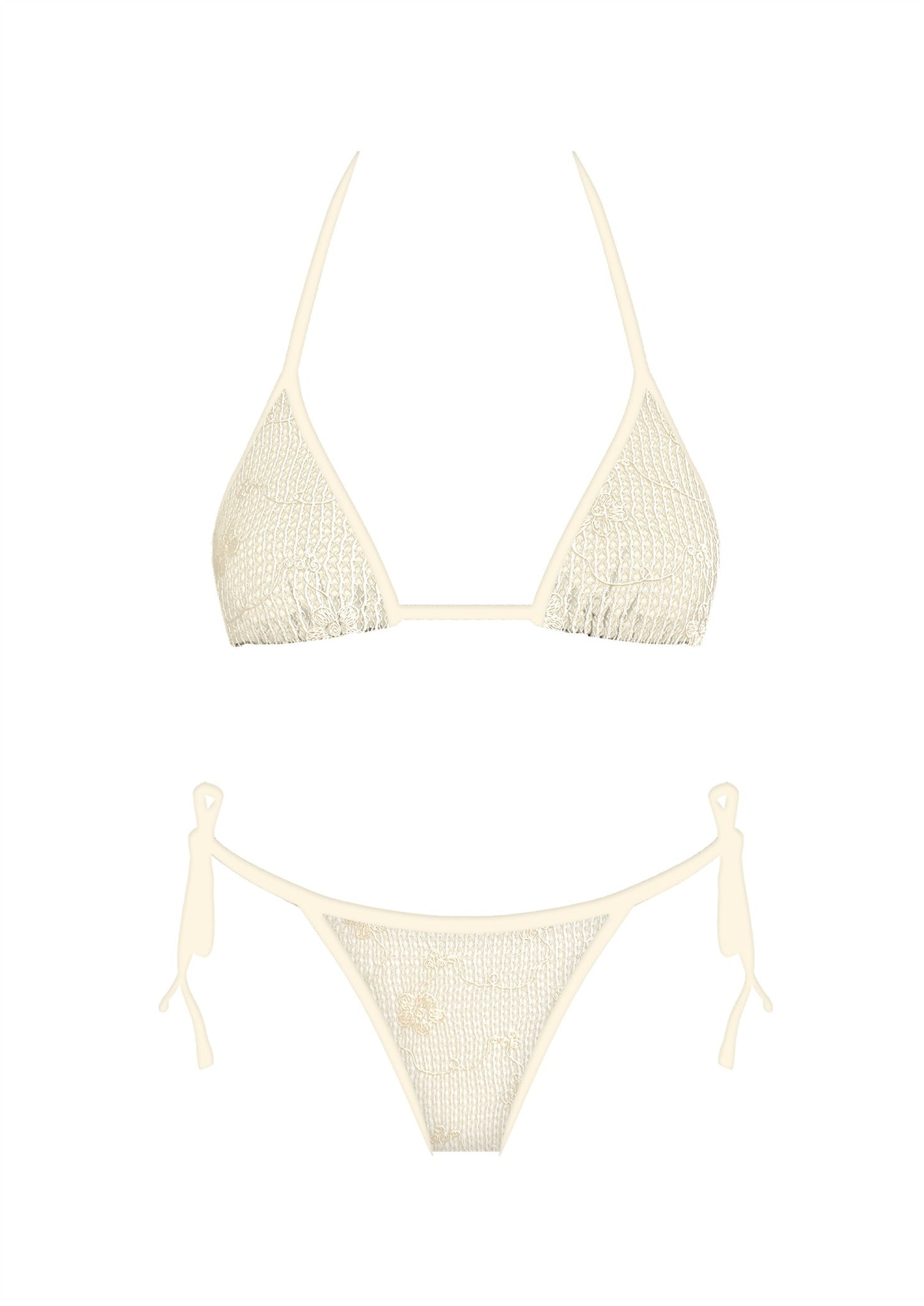Jean Crochet Bikini Bottoms