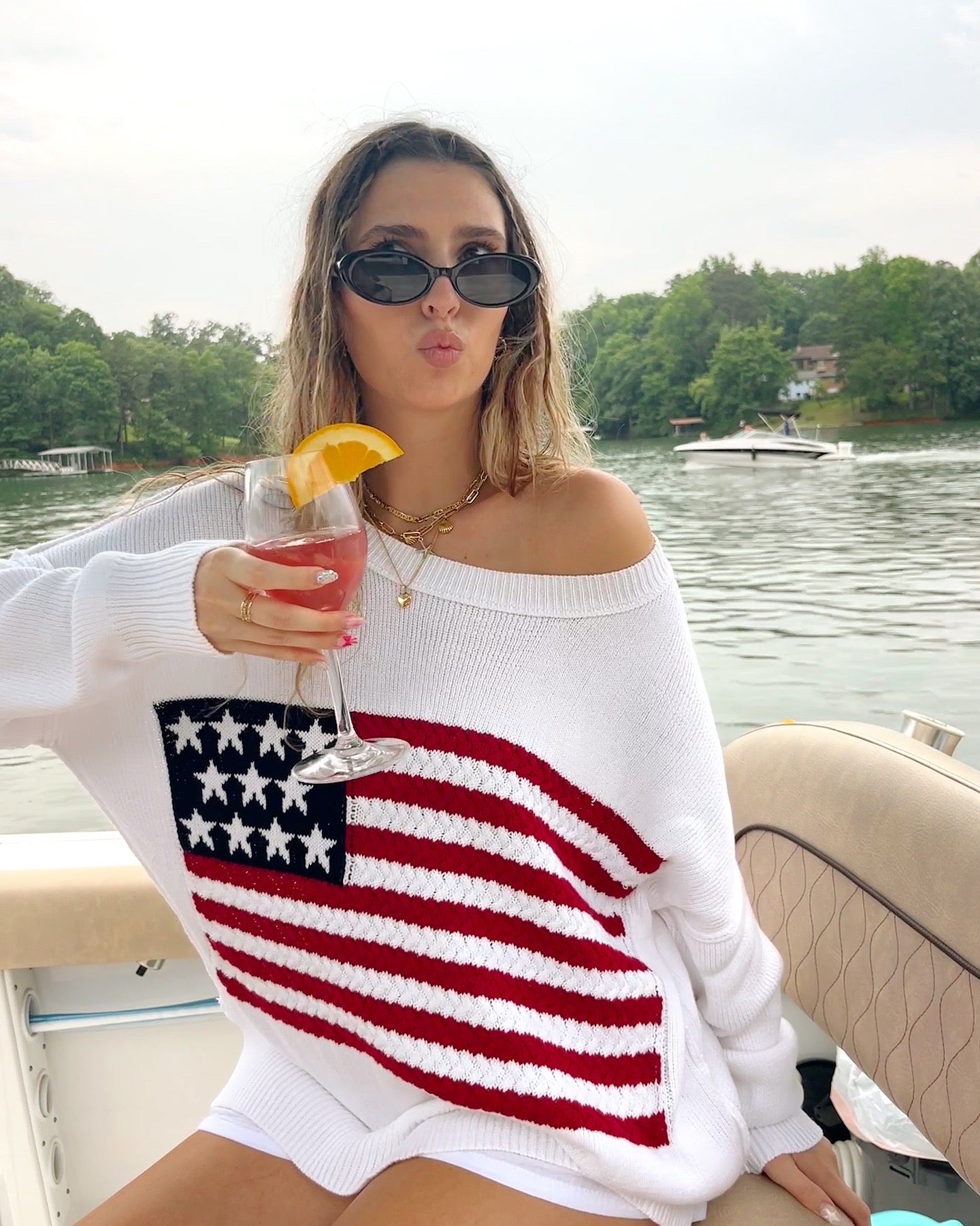 American Honey Knit Sweater