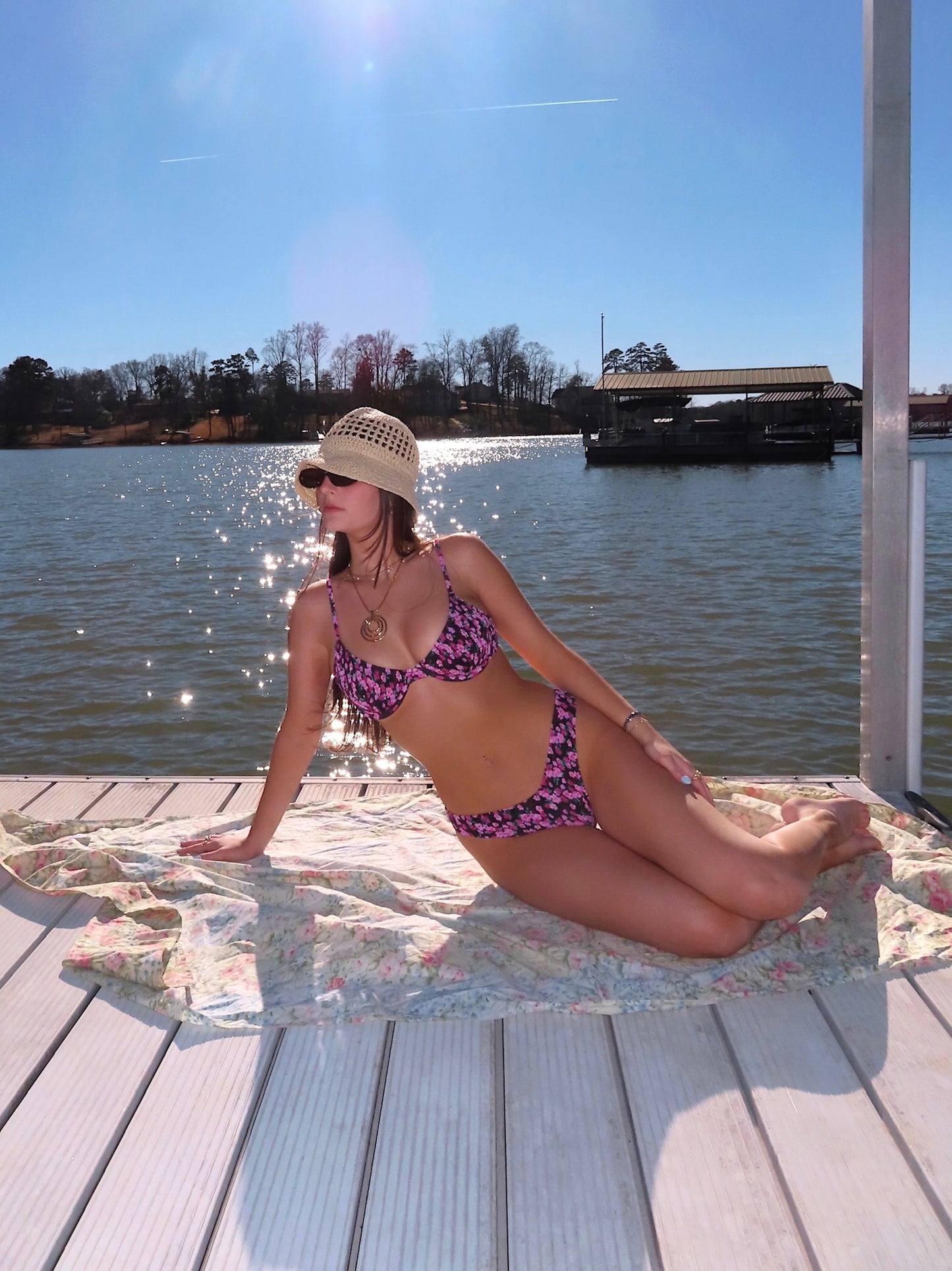 'Camellia' Bikini Top