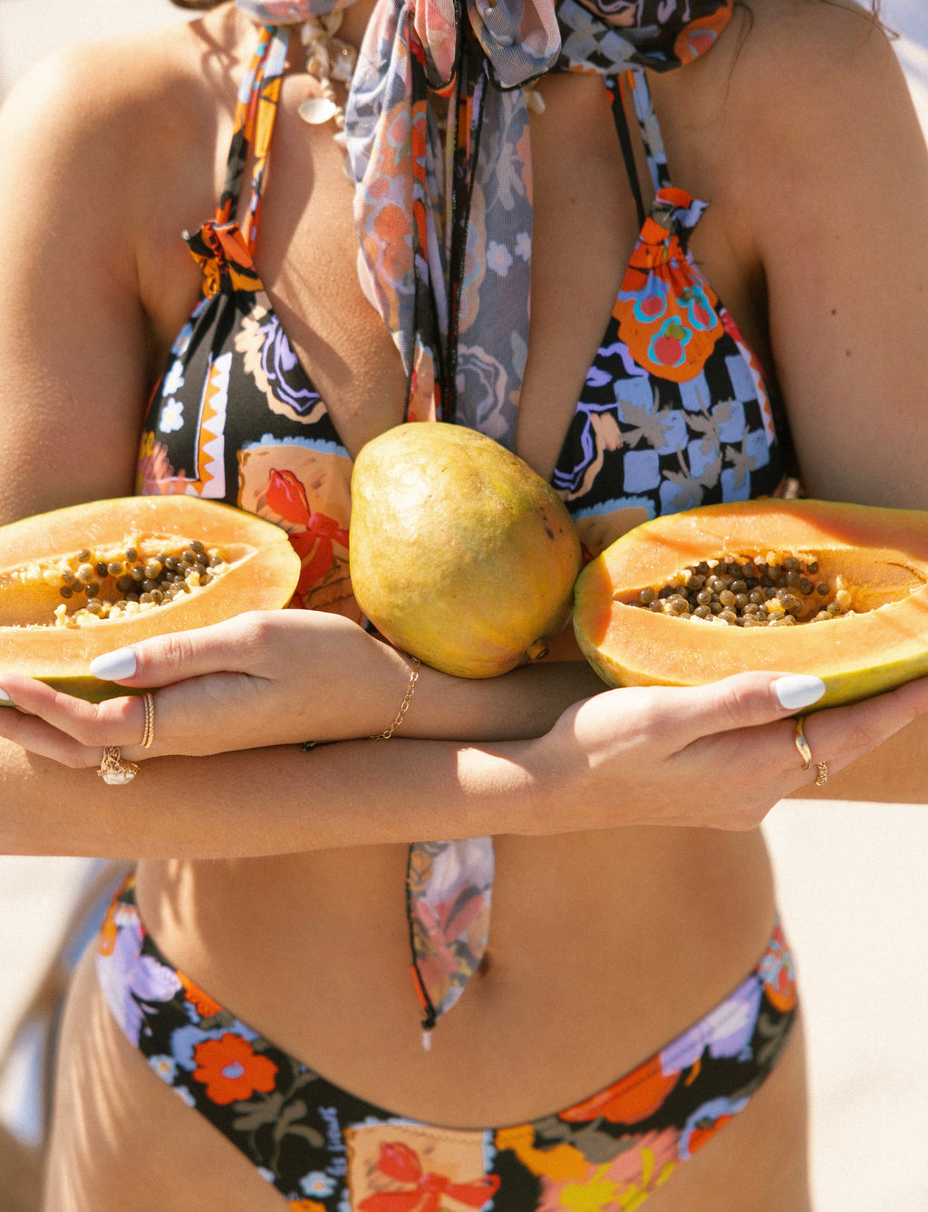'Les Fleurs' Bikini top