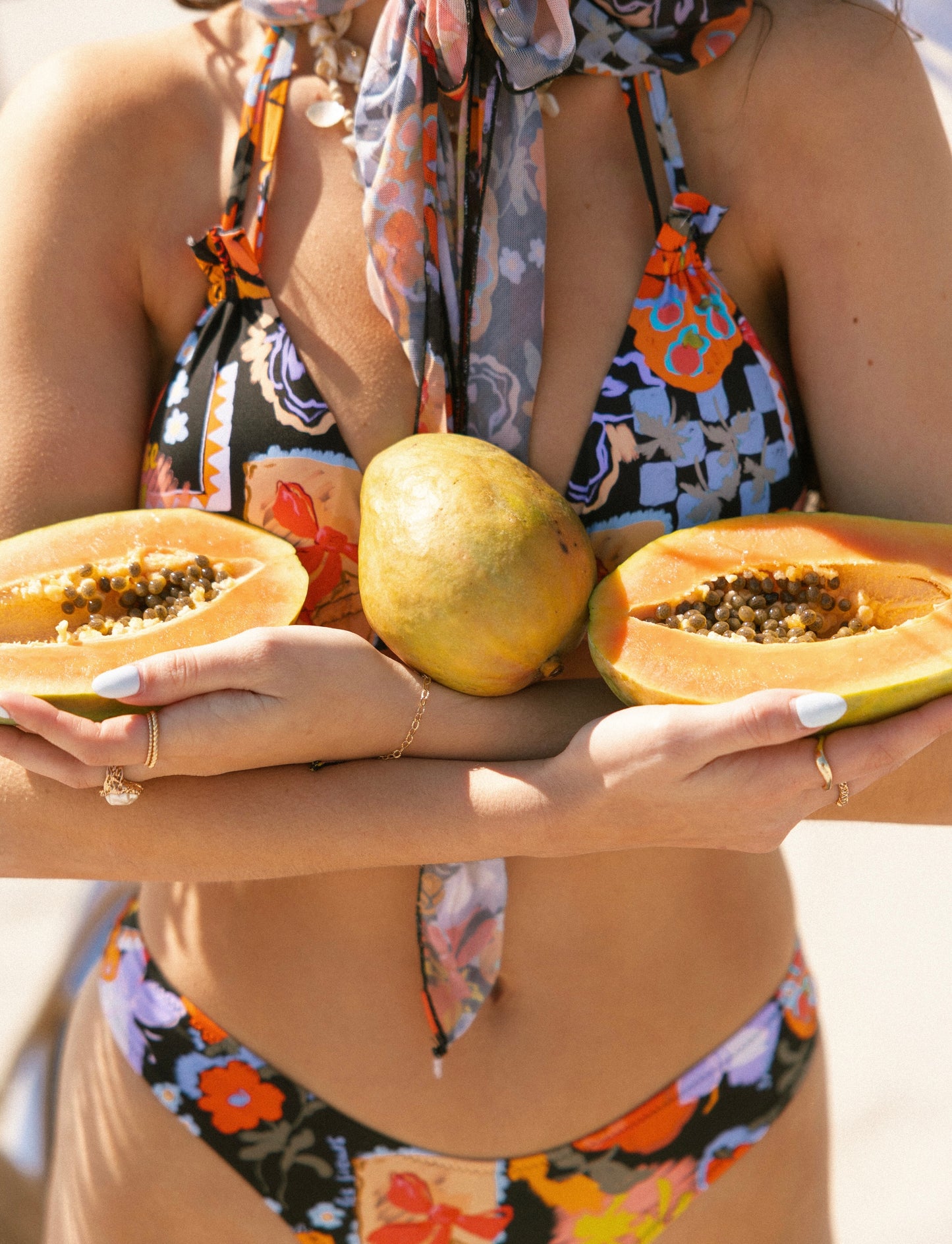 'Les Fleurs' Bikini top
