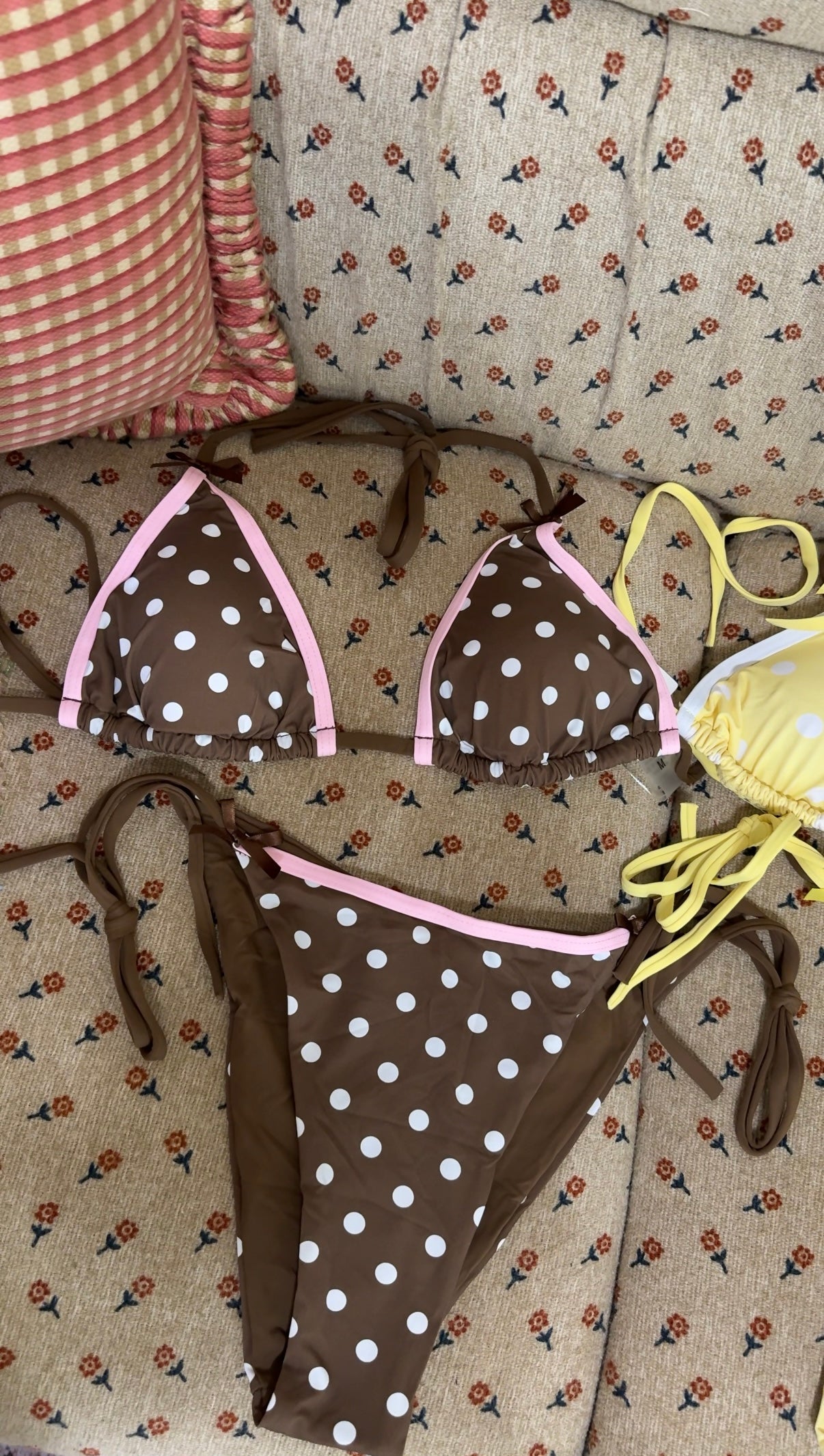 Jane Bikini Bottoms - Brown