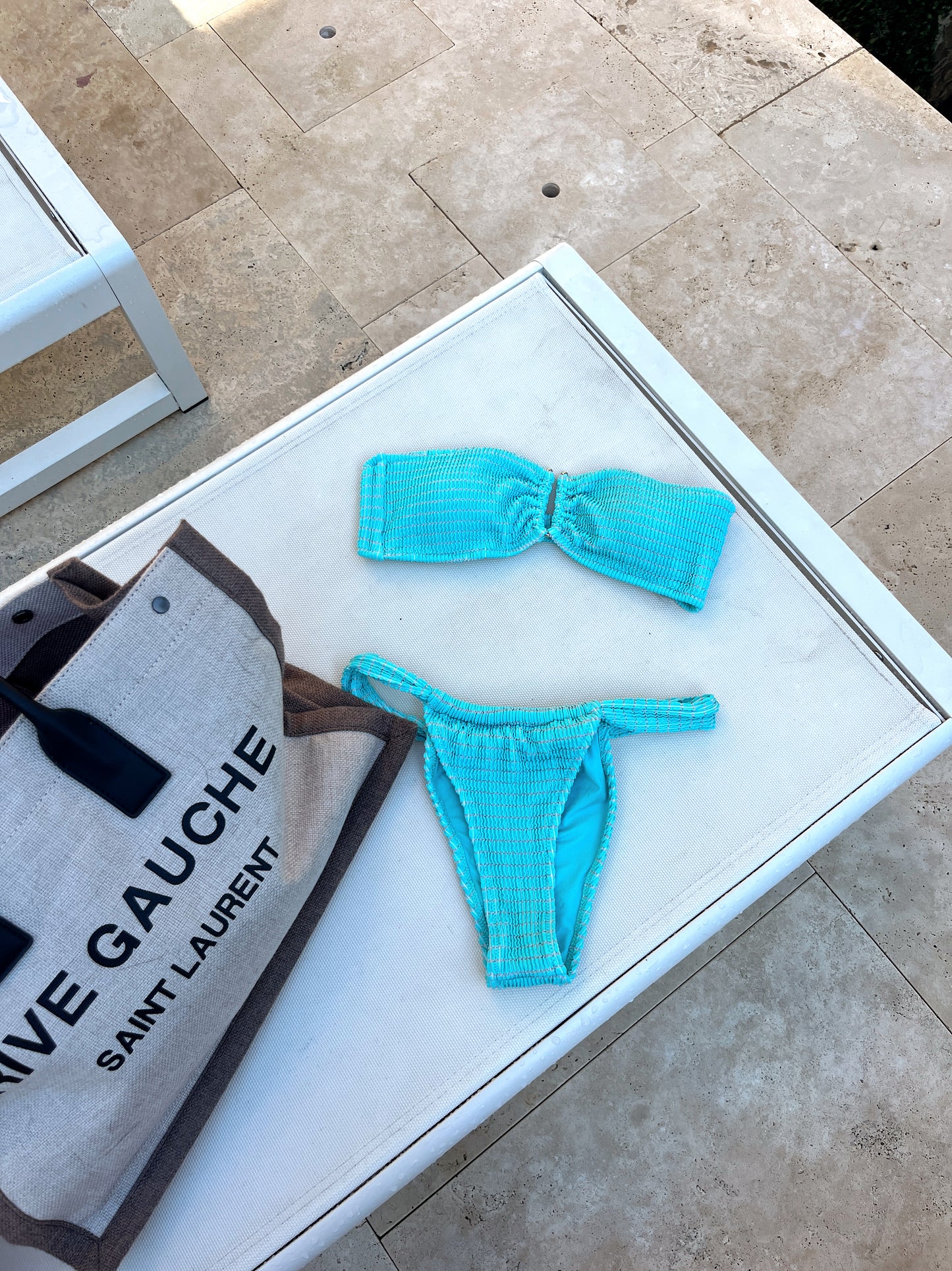 'Aquamarine' Bikini Top
