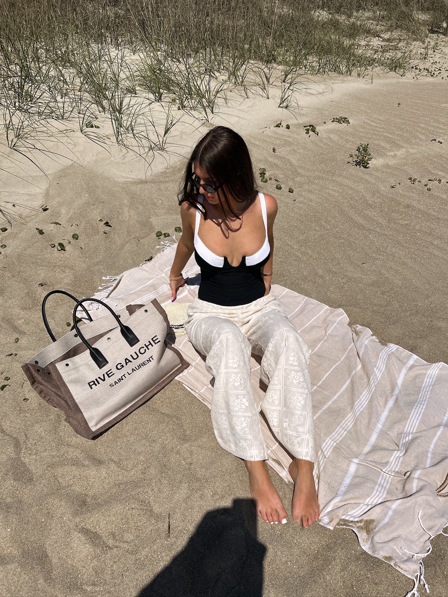 'Bondi' Crochet Lace Beach Pants