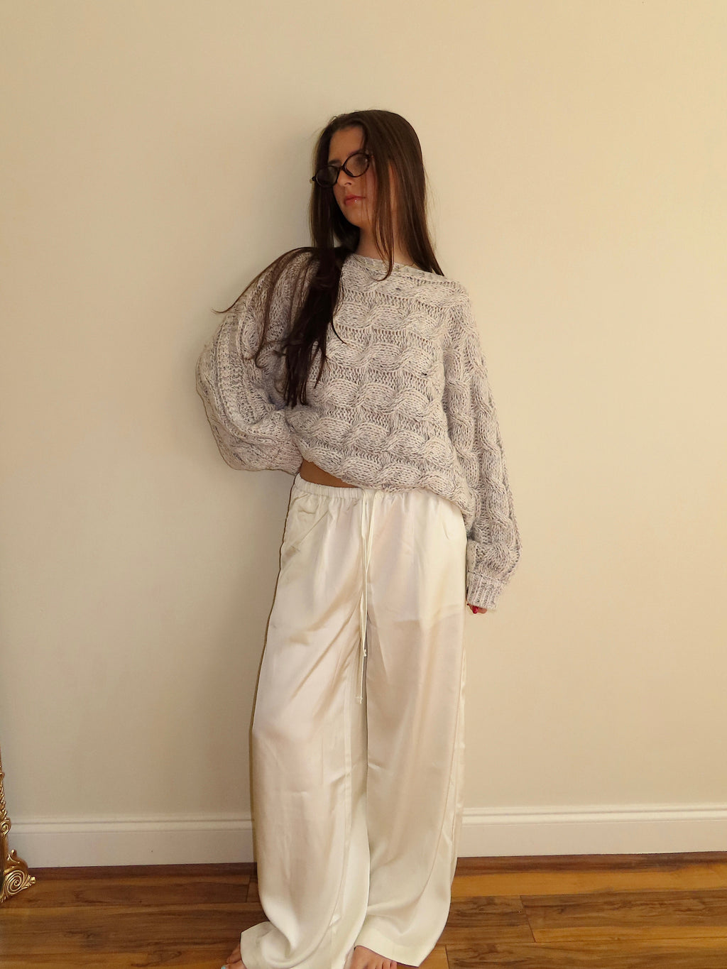 Cloud Cable Knit Oversized Sweater