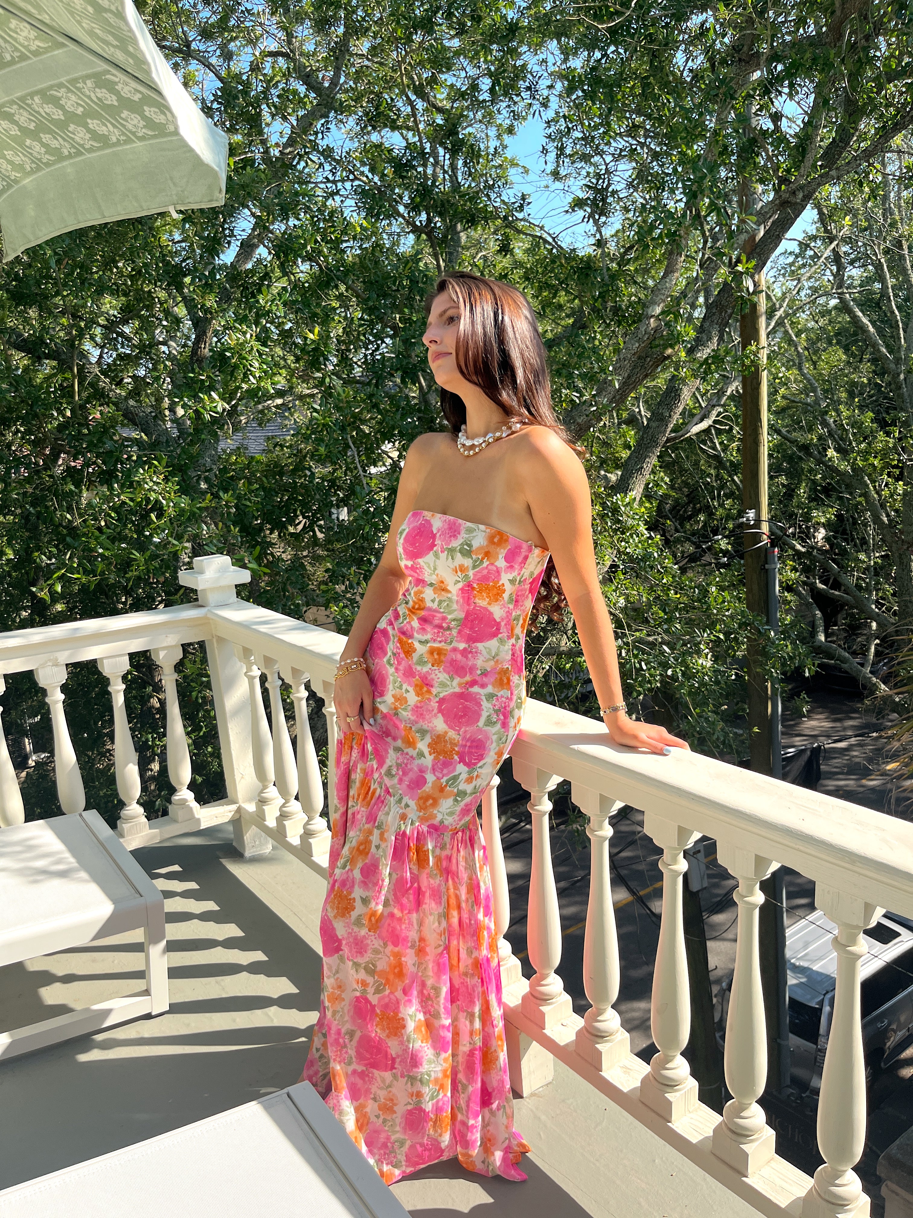 'Valerie' Floral Maxi Dress