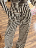 Julie Striped Knit Pants