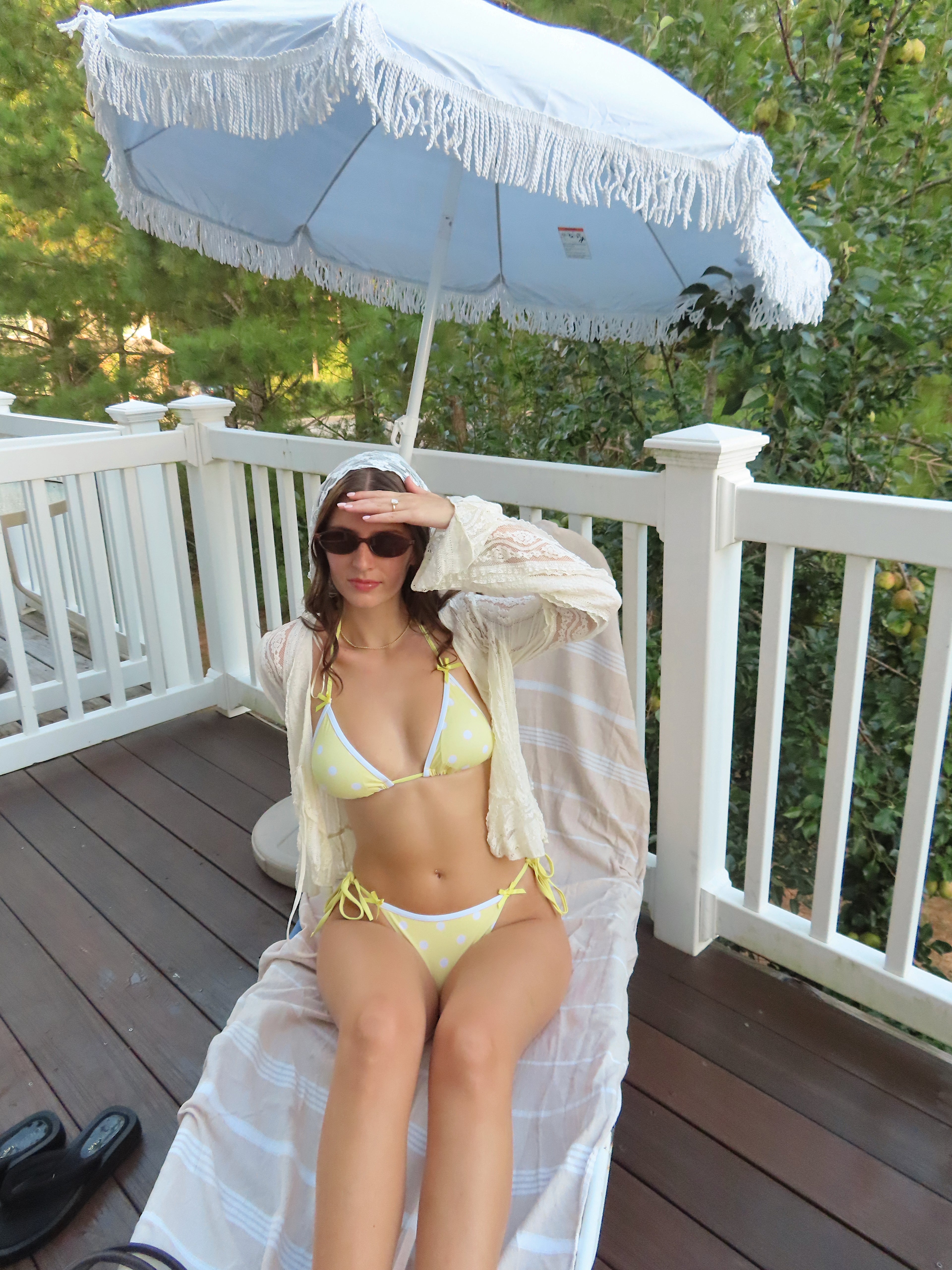 Jane Bikini Bottoms - Lemon