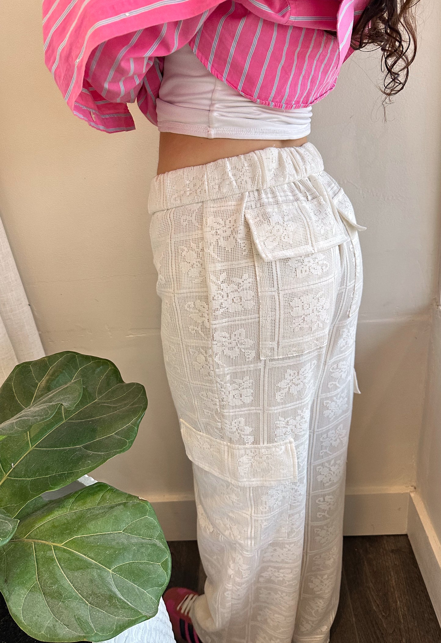 'Bondi' Crochet Lace Beach Pants