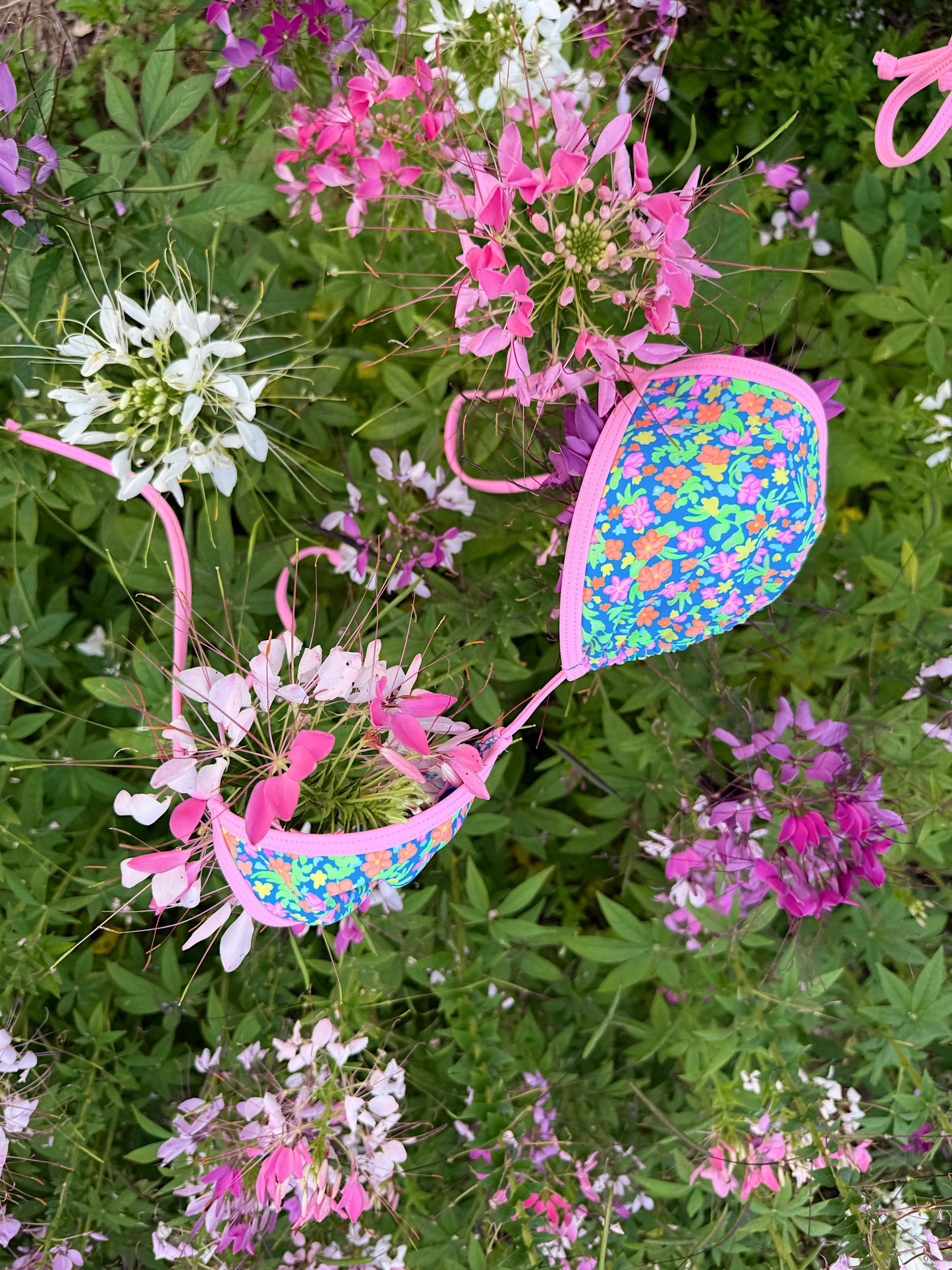 'June Bloom' Bikini Top