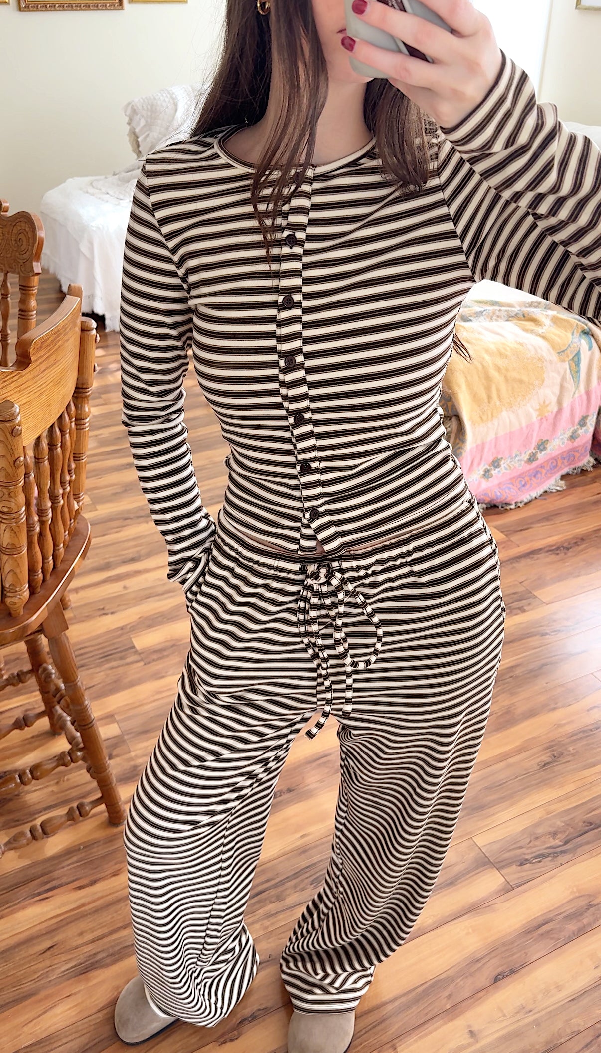Julie Striped Knit Pants – Kindred Grove