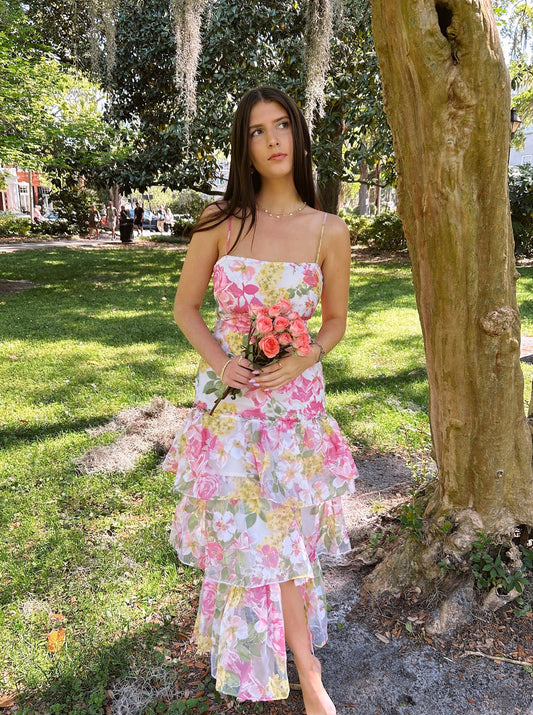 'Azalea' Ruffle Tiered Maxi Dress