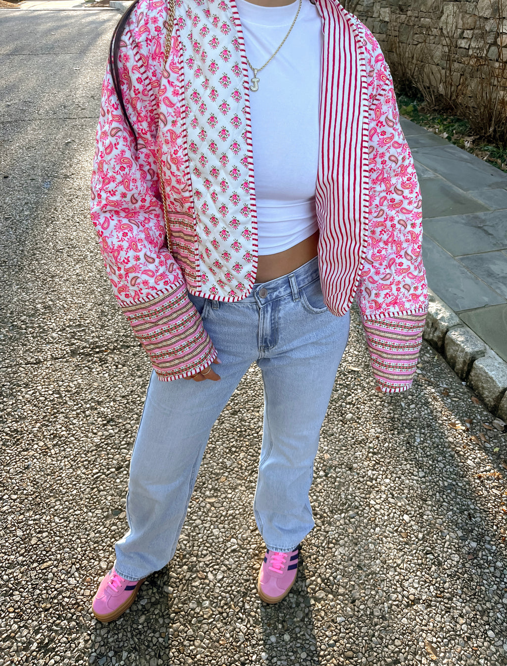 'Lottie' Patchwork Quilted Jacket - RESTOCK