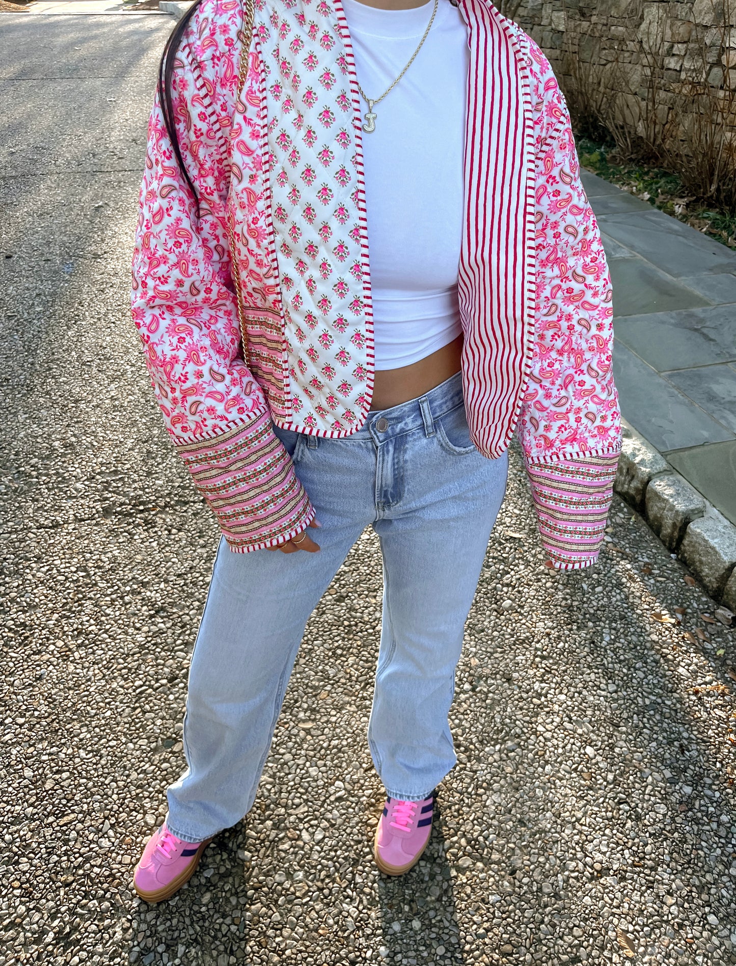 'Lottie' Patchwork Quilted Jacket - RESTOCK