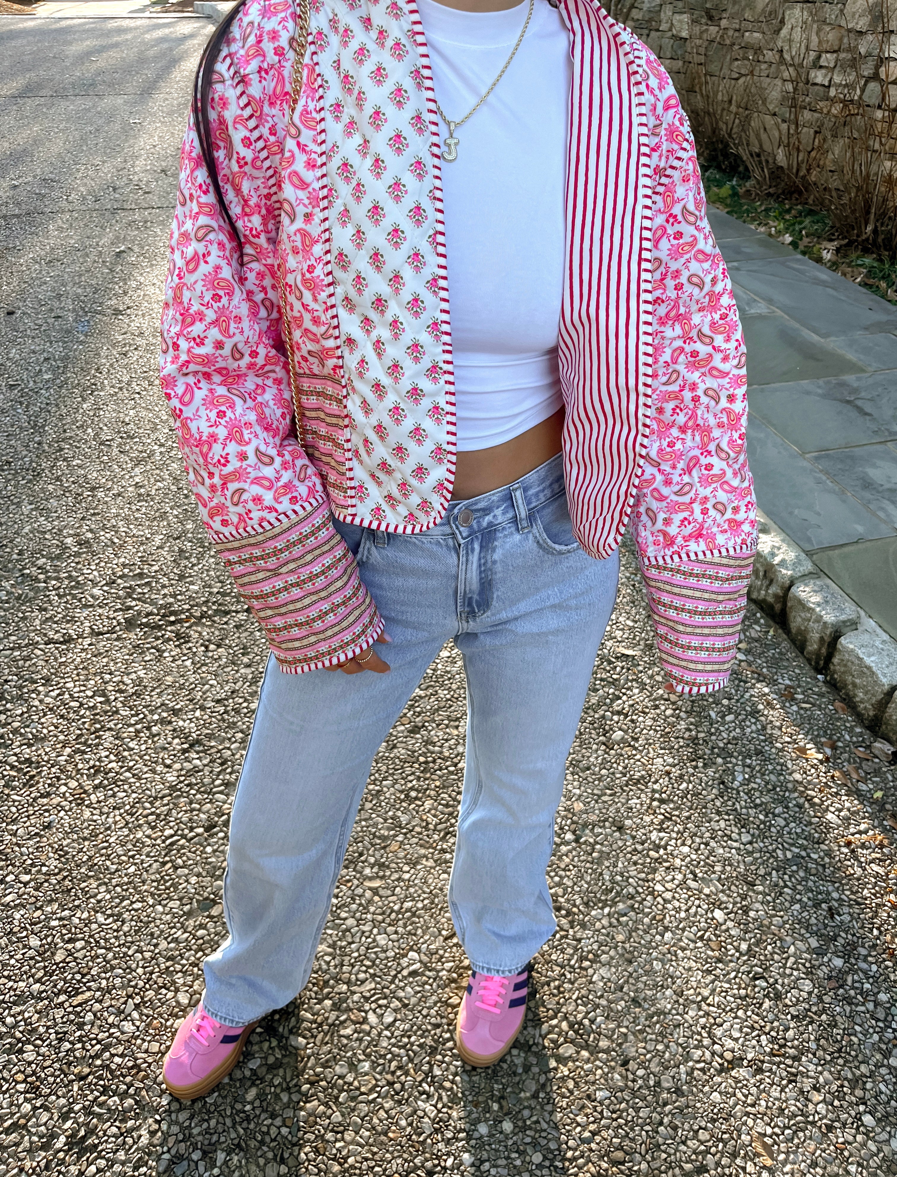 'Lottie' Patchwork Quilted Jacket - RESTOCK