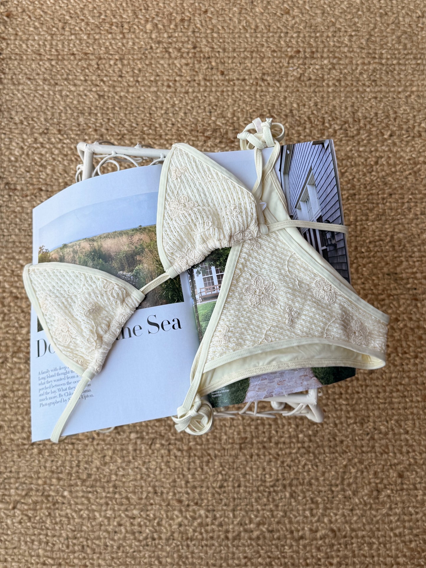 Jean Crochet Bikini Bottoms