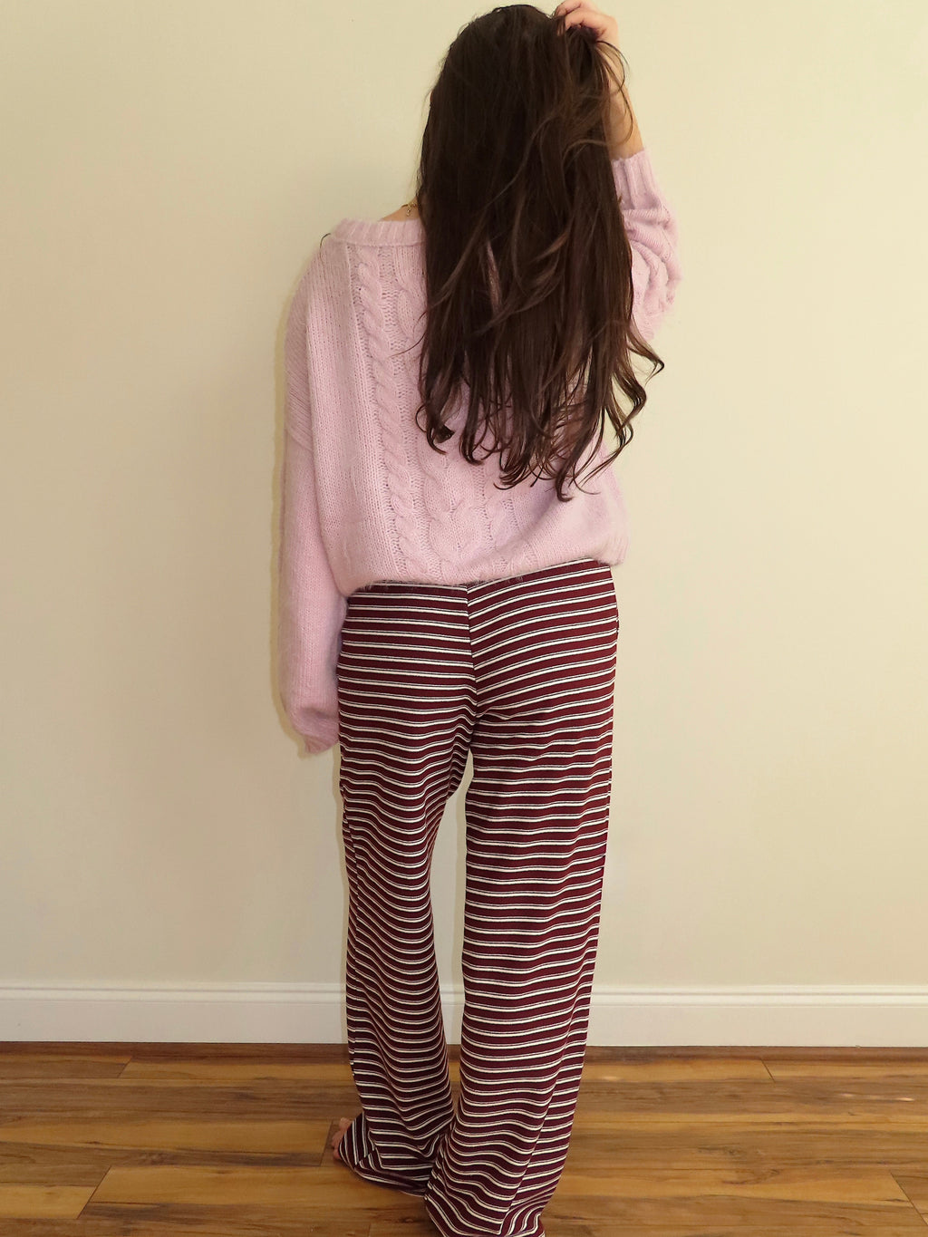 Everyday Stripe Knit Pants