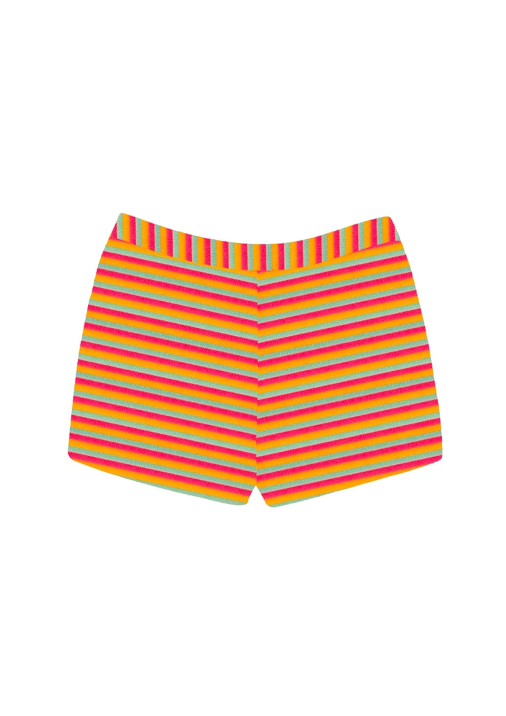 Dolce Cabana Terry Striped Swim Shorts