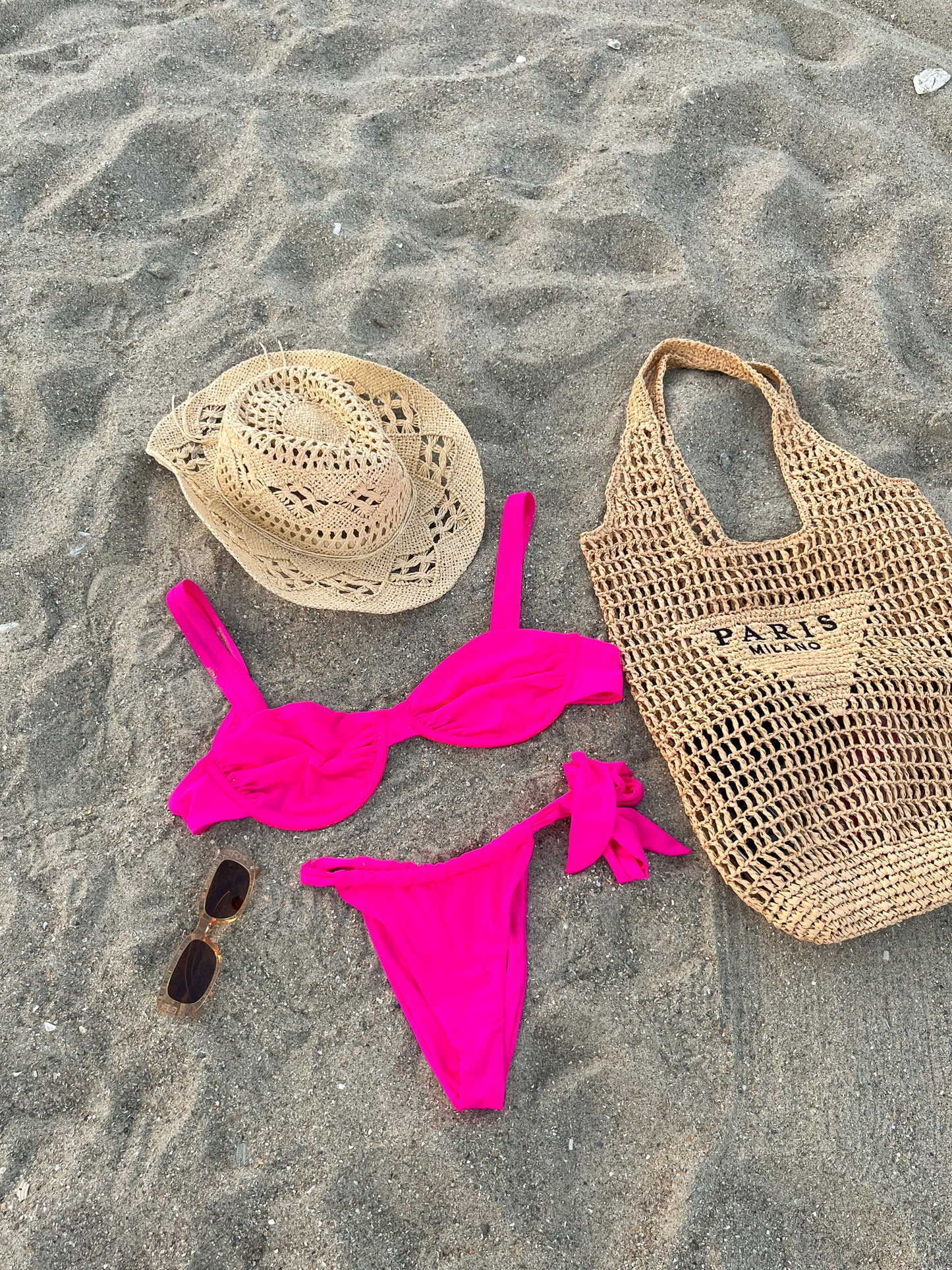 'Pretty in Pink' Bikini Top