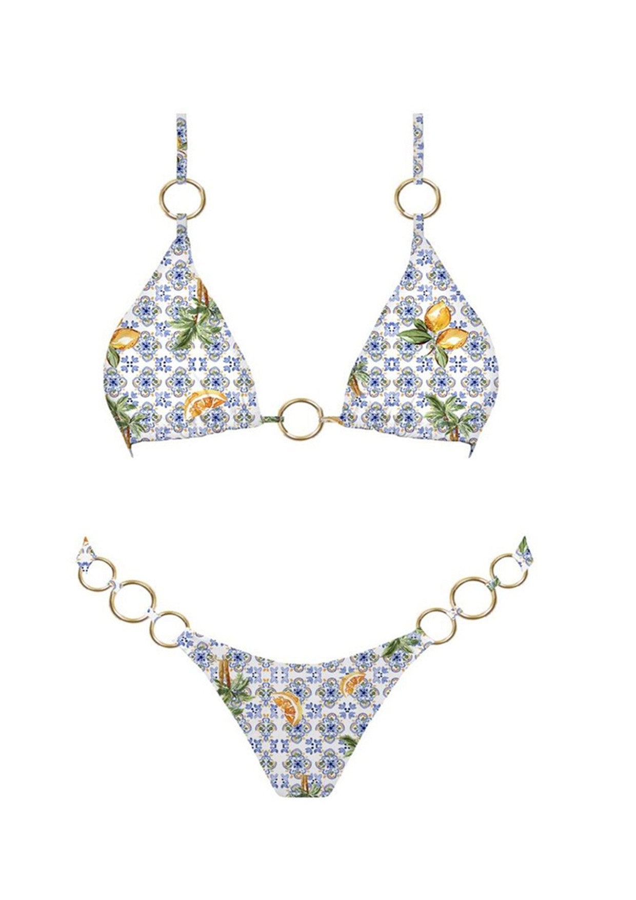 'Limoncello' Bikini Top - RESTOCK